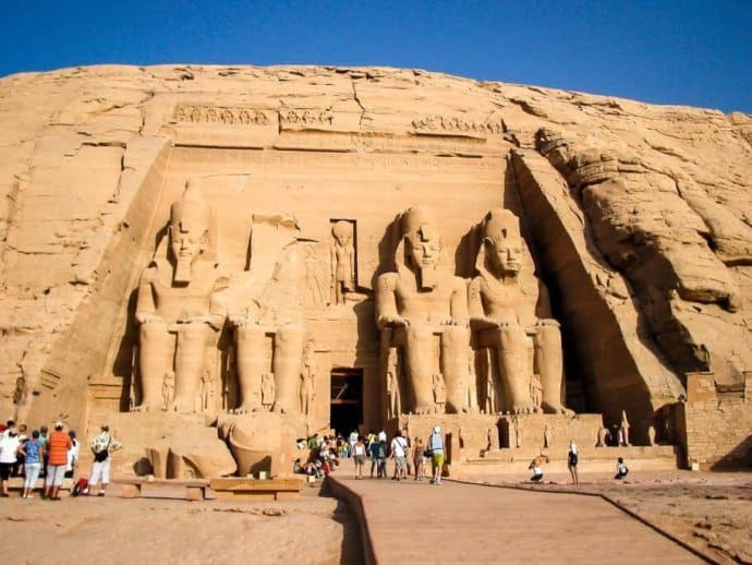 The Abu Simbel Temples of Egypt