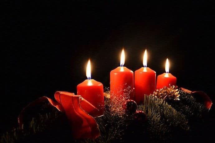 Advent Candle - Symbols of Christmas: The History & Meaning of Traditional Christmas Decorations