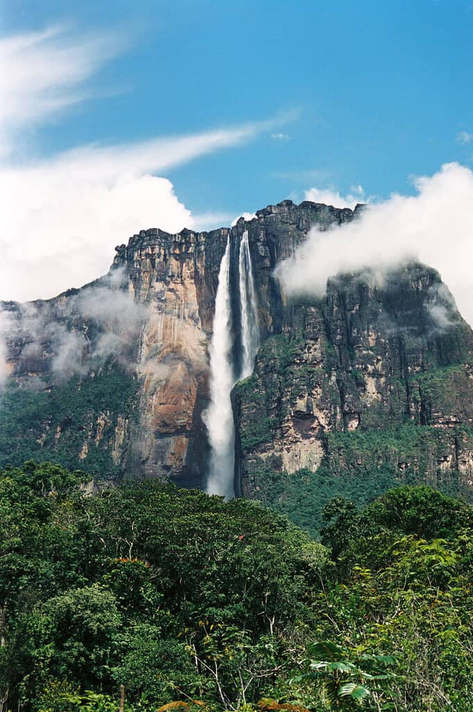 Biggest Waterfall in South America - Angel Falls