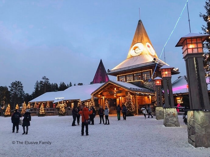 Christmas in Santa Claus Village-Rovaniemi, Finland