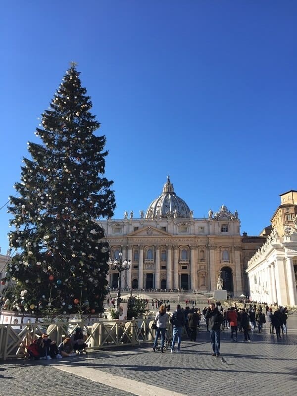 Europe on Christmas Day- St Peter Square,Vatican City