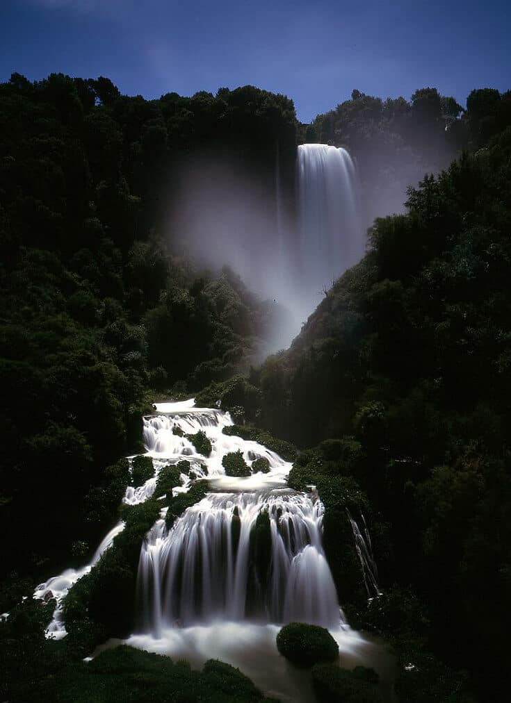 Biggest Waterfalls in Europe -Cascata delle Marmore, Italy