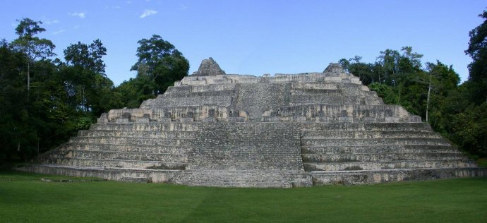Mayan Ruins in Belize- Caracol Temple