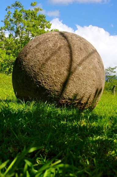 Stone Sphere at Finca 6 Archeological Park, Costa Rica