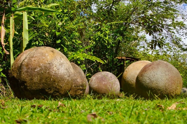 Stones Spheres at Finca 6 Archaeological Site, Costa Rica