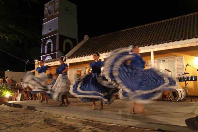 Dancers at Aruba's Bon Bini Festival