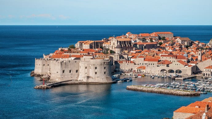 Dubrovnik Croatia -Flooded With Mass Amounts of Tourists
