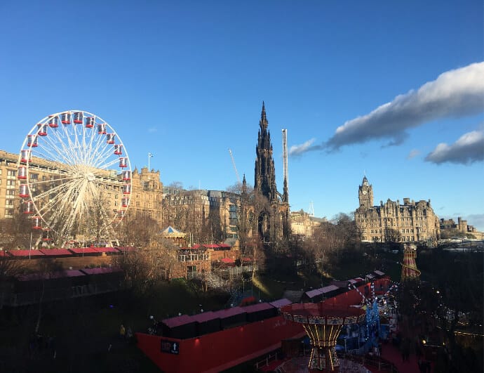 Edinburgh at Christmas (Scotland Bucket List)