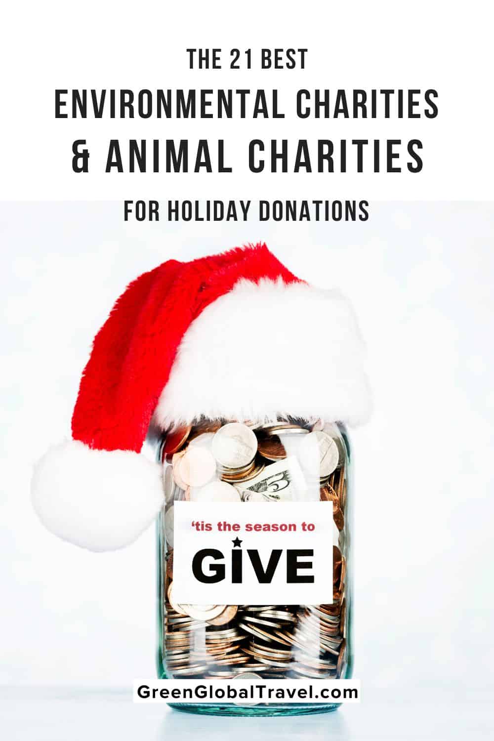 The 21 Best Environmental Charities for Holiday Donations, including ratings from Charity Watch & Charity Navigator. | animal charities animal donations | charities for animals | wildlife charities | best animal charities | best animal charity | animal charities to donate to | charities animals | charity for animals | environmental charities | best environmental charities | climate change charities | best climate change charities | nature charities | sustainability charities |
