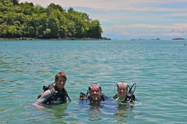 Discover Scuba Diving at Coiba National Park, Panama