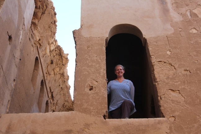 Mary Gabbett of Green Global Travel, Exploring the Desert Castles of Jordan