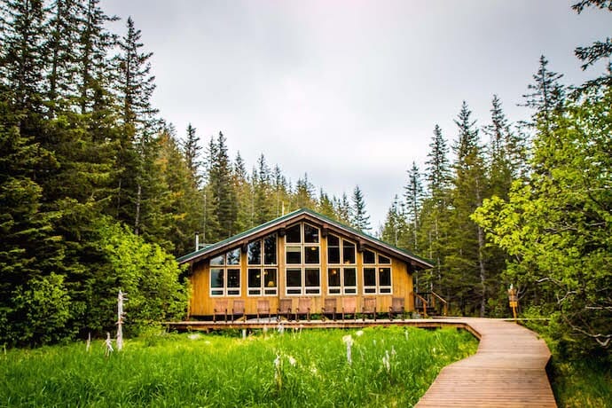 Main Lodge at Kenai Fjords Glacier Lodge