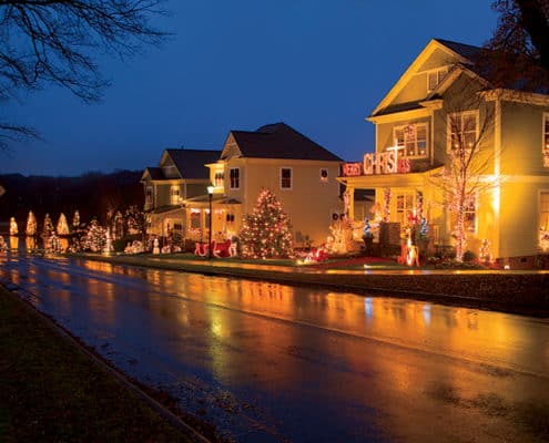 Christmas towns in USA - McAdenville, NC
