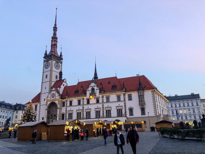 Places to spend Christmas in Europe - Olomouc in the Czech Republic