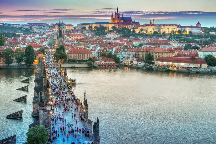 Prague Mass Tourism