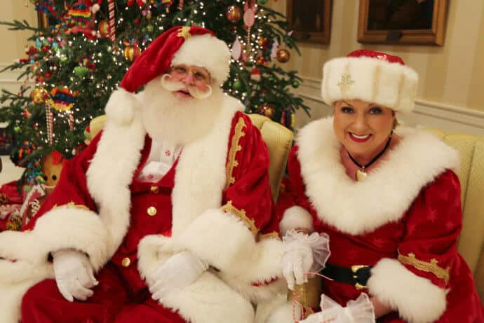 Santa & Mrs. Claus at the Governor's Mansion
