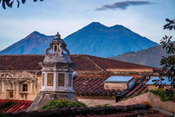 Sunrise in Antigua Guatemala