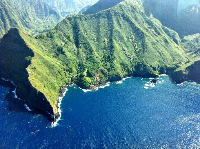 Tallest seaside cliffs in the world- Moloka’i, Hawaii