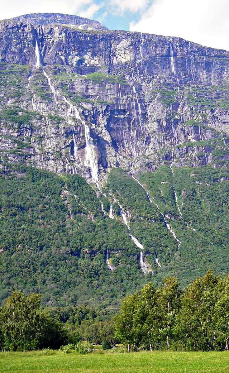Tallest Waterfall in Europe -Vinnufossen, Norway