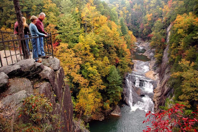 Overlook at Tallulah Gorge State Park 