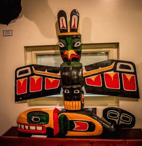 Tlingit Artwork at the Wrangell Museum
