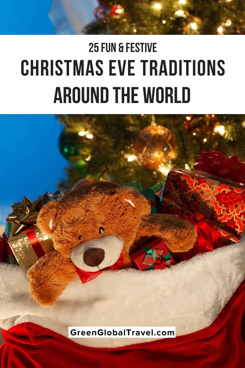 25 Fun Christmas Eve Traditions Around the World including traditions in Australia, China, Iceland, Ireland, Italy, France and more! | traditions for christmas eve | traditional christmas eve | things to do on christmas eve | christmas eve in spain | christmas eve dinner traditions | christmas eve ideas | christmas eve activities | christmas eve traditional italian dinner | italian christmas eve traditions | christmas eve italian traditions | christmas eve celebrations |