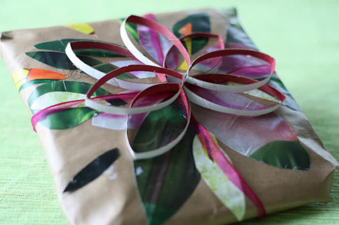 Christmas Arts Crafts Recycled - Wrapping Paper