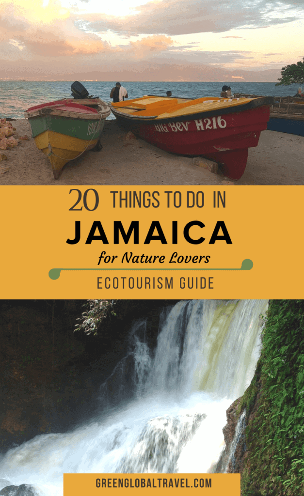 20 Things To Do In Jamaica including tips on where to stay, to help lovers of nature and outdoor adventure plan their next perfect Jamaica Vacation.! via @greenglobaltrvl