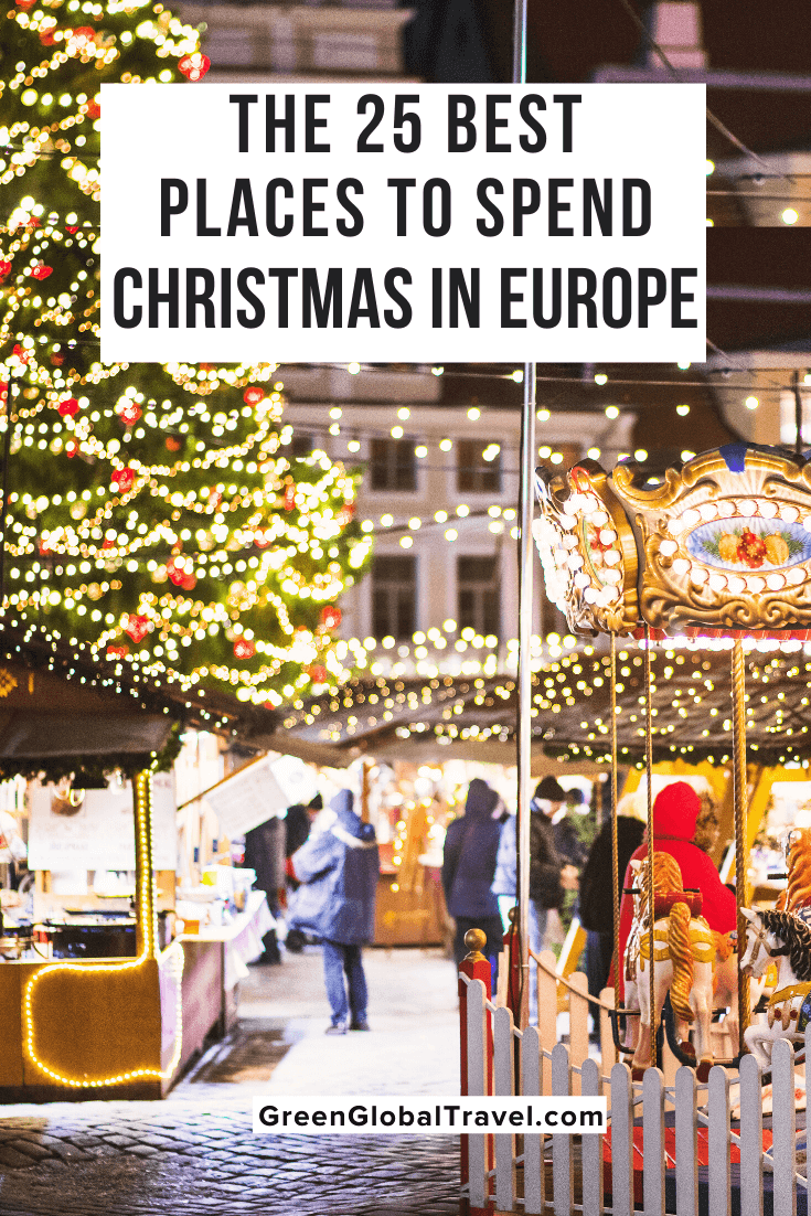 The 25 Best Places to Spend Christmas in Europe. | christmas holidays in europe | best places to visit in europe in december | christmas destinations | best european cities for christmas | places to visit in europe in december | best european christmas destinations | best places in europe for christmas | best european cities in winter | christmas destinations europe | winter holidays europe | where to spend christmas in europe | christmas holidays in europe | best places to go in europe for christmas