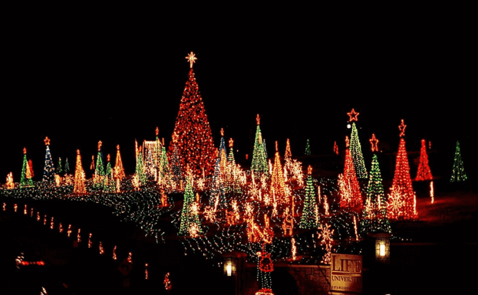 Christmas Lights in Atlanta -Lights of Life